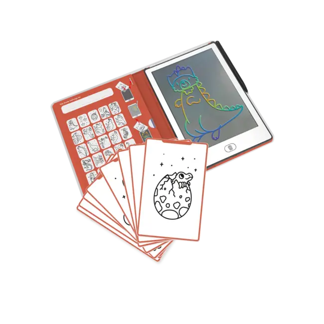 KIDYDRAW-MINI Tekenblok 30 Dinosaurussen -