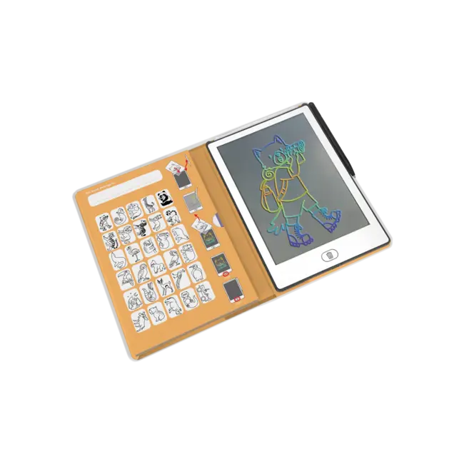 KIDYDRAW-MINI Tekenblok 30 dieren -