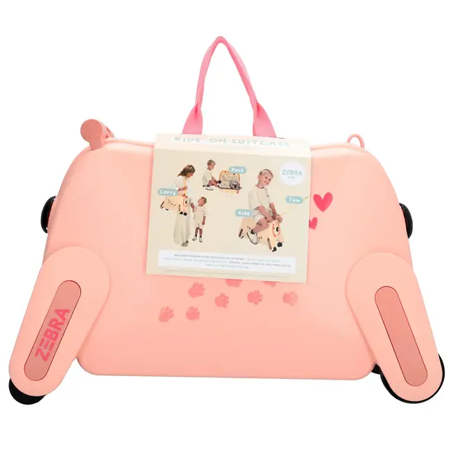 Zebra Trends Koffer Ranger 009 Roze-
