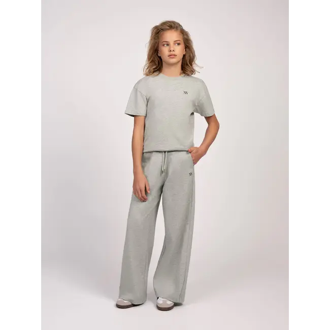 Aila Melange Sweatpants 8000 Grey Melange