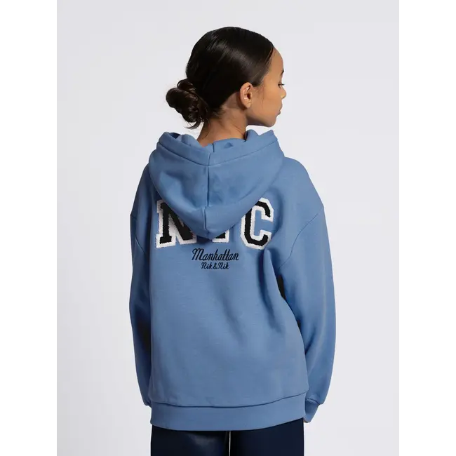 Novan Hoodie 7639 Blue Mist