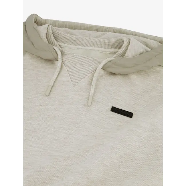 Banks Oversized Melange Hoodie 5528 Taupe Melange