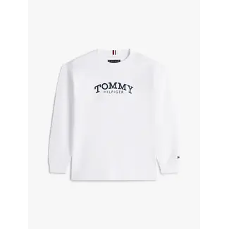 Tommy Hilfiger MONOTYPE PRINT T-SHI, YBR White