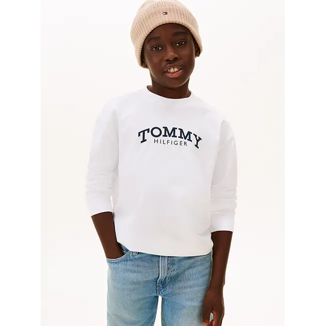 MONOTYPE PRINT T-SHI, YBR White