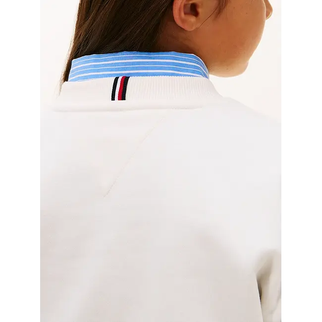 MINI CORP C-NECK SWE, YBH Ancient White