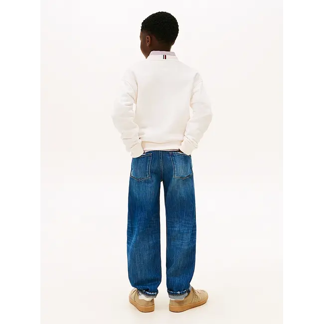 MINI CORP C-NECK SWE, YBH Ancient White