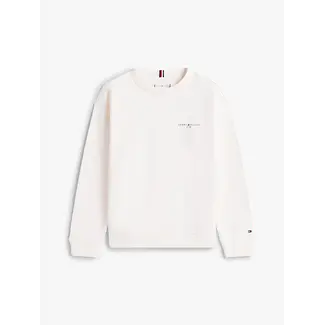 Tommy Hilfiger MINI CORP C-NECK SWE, YBH Ancient White