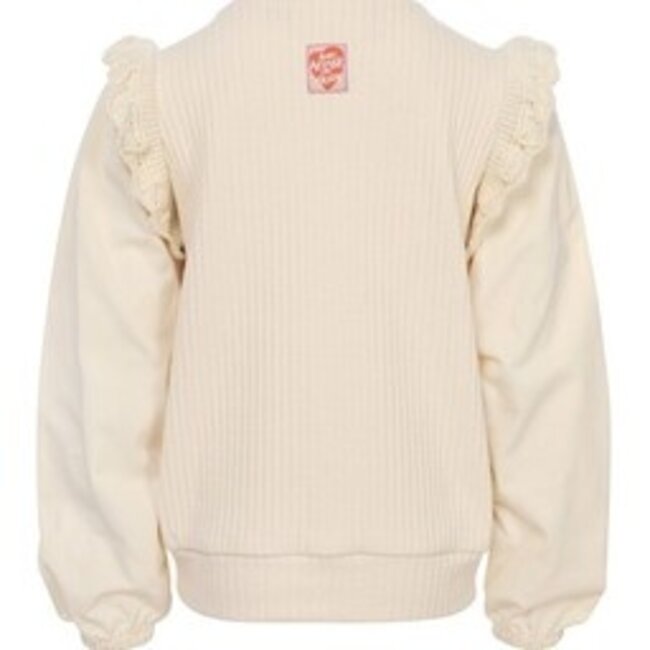 2601-7303-021 Little knitted t-shirt 21 Milk