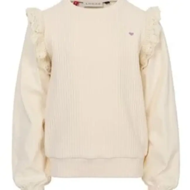 2601-7307-021 Little printed sweater 21 Milk