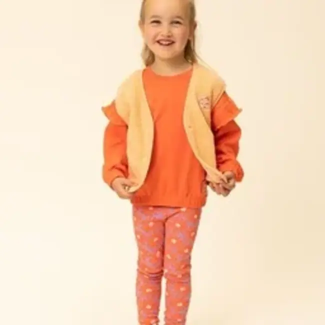 2601-7308-226 Little ruffle sweater 226 Coral