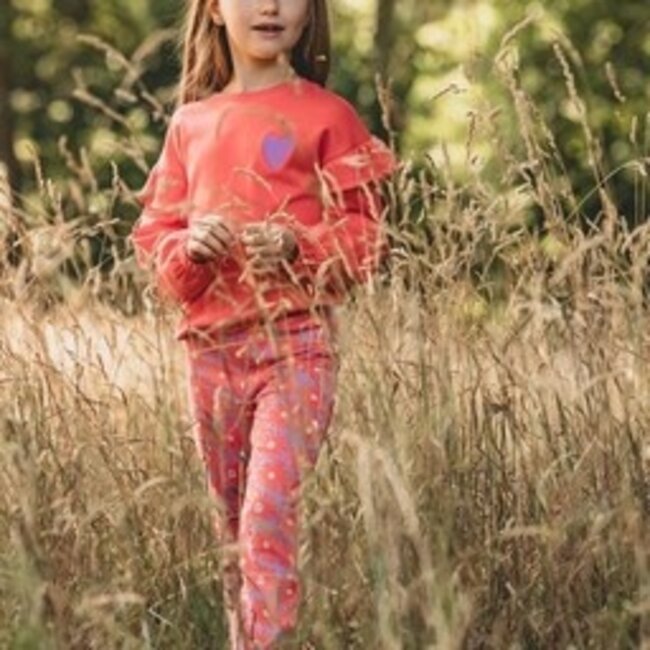 2601-7308-226 Little ruffle sweater 226 Coral