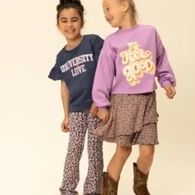 2601-7310-610 Little printed sweater 610 Lilac