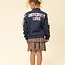 2601-7339-167 Little lurex sweat jacket 167 Dark blue