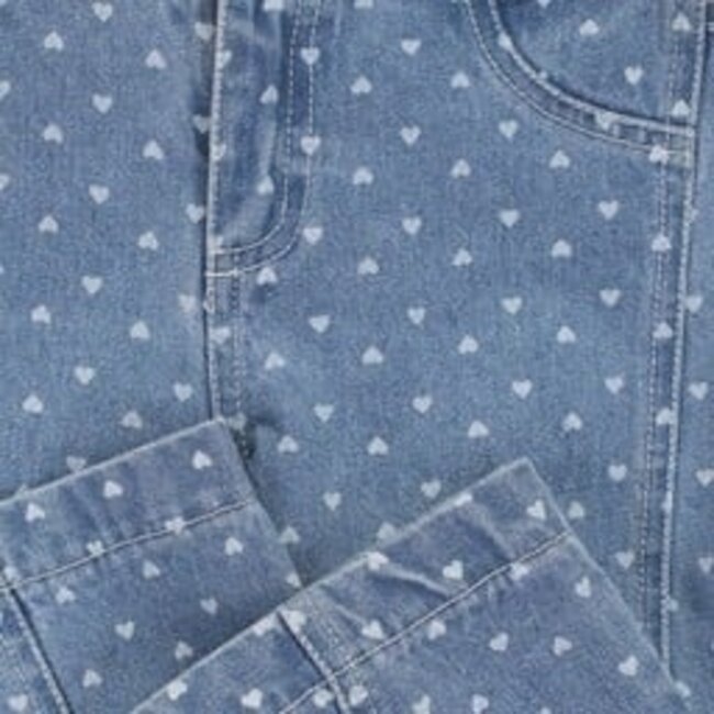 2601-7601-988 Little heart denim wideleg 988 Denim Hearts