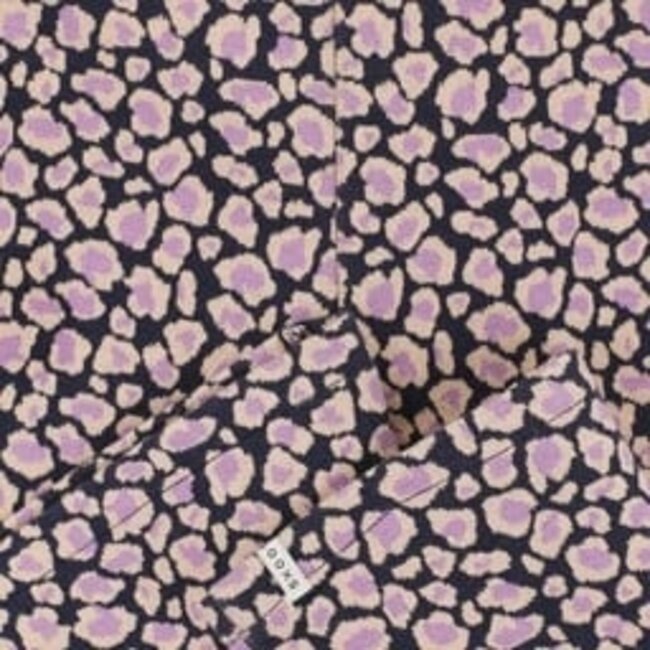 2601-7616-897 Little jacquard pants 897 Blue leopard