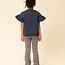 2601-7616-897 Little jacquard pants 897 Blue leopard