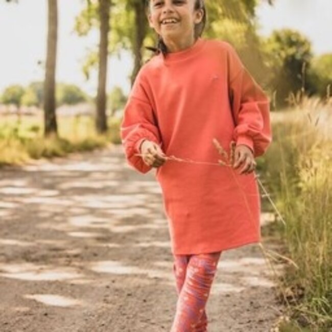 2601-7808-226 Little sweater dress 226 Coral