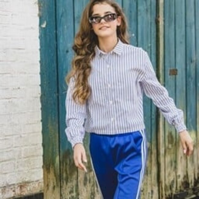 2601-5105-850 10sixteen Blouse 850  stripe