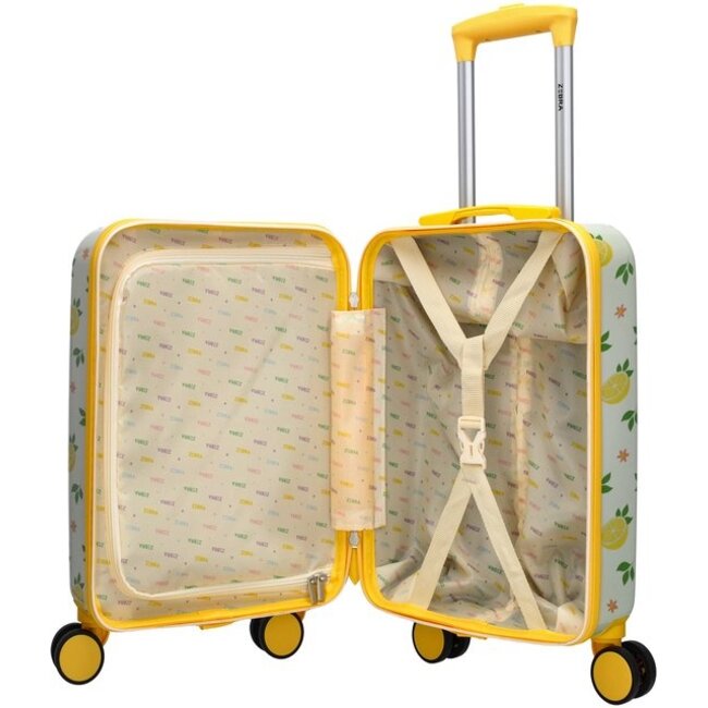 Zebra Travel Koffer Lemon