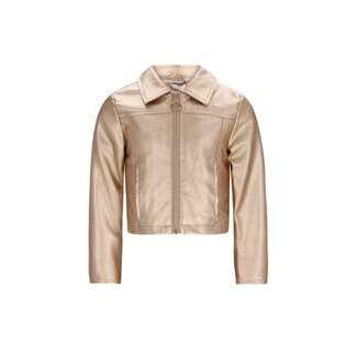 Like Flo Annemei Flo girls leather jacket 810 Gold