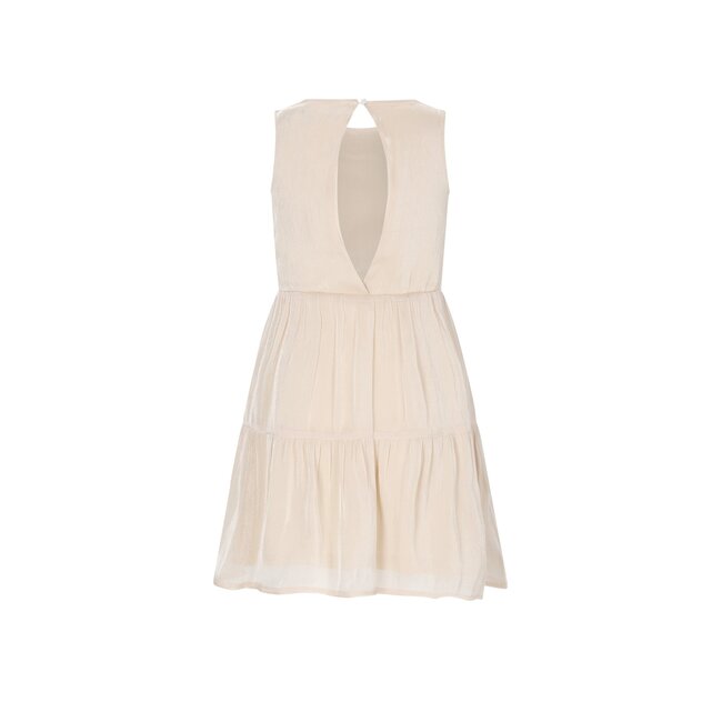 Maddy Flo girls sleeveless midi dress 006 Champagne