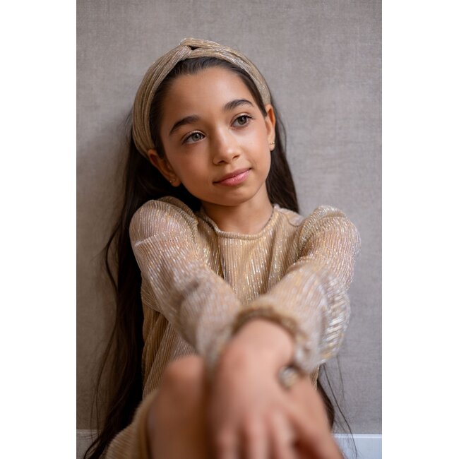 Naya Flo girls headband 556 Soft gold