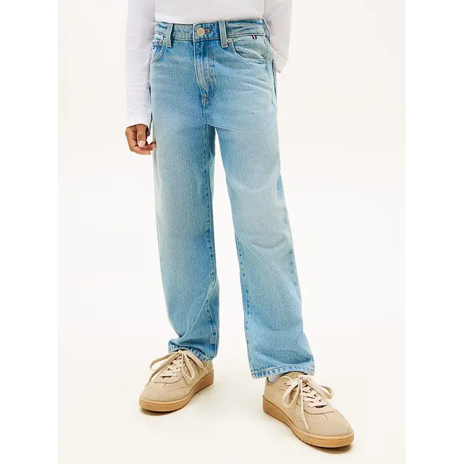 BAGGY LIGHT JEANS, 1AA Denim Light