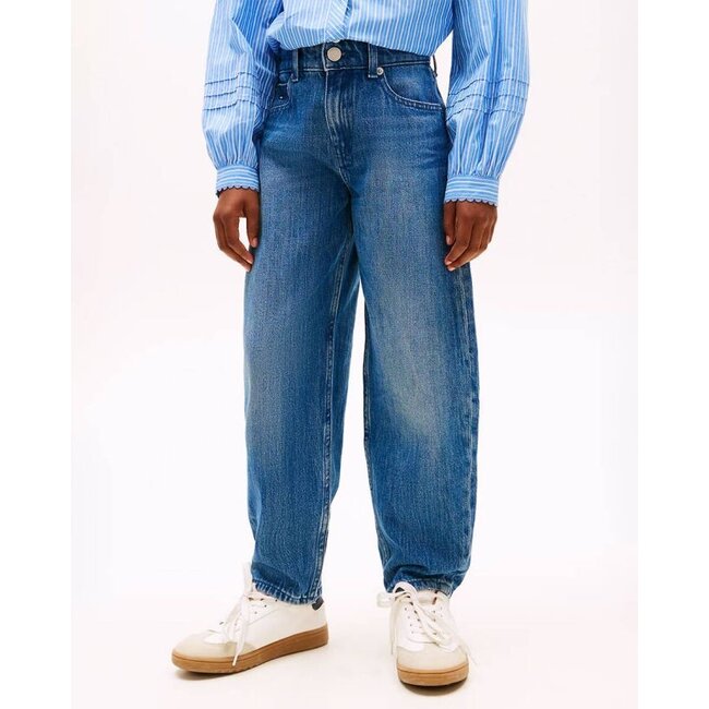 BARREL WASHED JEANS, 1A5 Denim Medium Soft