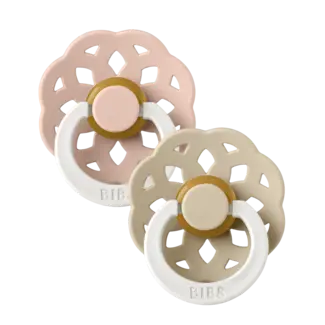 Bibs BIBS BOHEME speen latex 2 pack - GLOW-