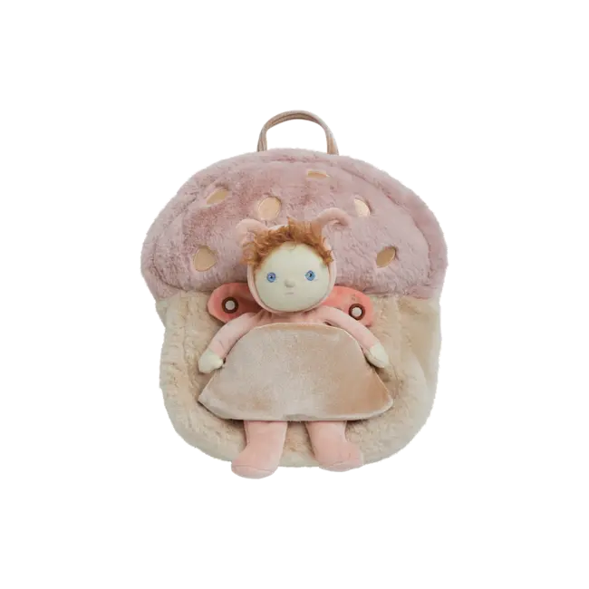 Hopalong Mushroom Backpack - Pink