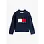 HERITAGE FLAG SWEATE, C1G Dark Night Navy