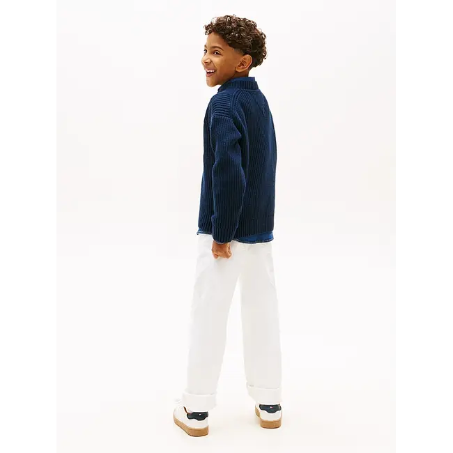 HERITAGE FLAG SWEATE, C1G Dark Night Navy