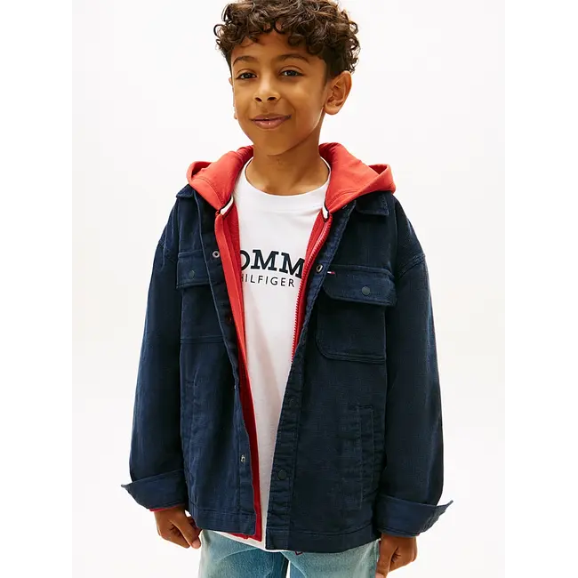 CORDUROY  GRAPHIC OV, C1G Dark Night Navy