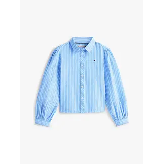 Tommy Hilfiger ITHICA SHIRT, C1T Light Powdery Blue Stripes