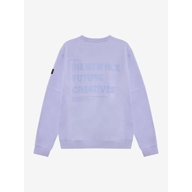 Sweater RLX  Backprint Purple 6985 Lilac Sky