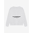 Loose Fit Sweater Backprint White 1902 White