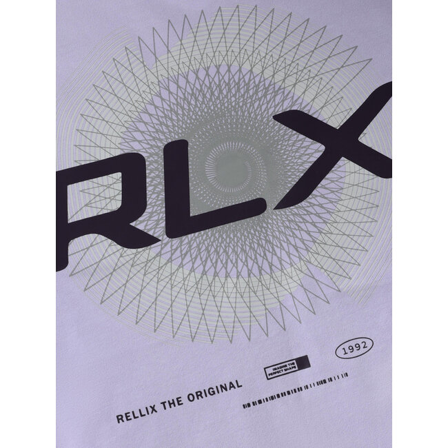 T-Shirt RLX Backprint Purple 6985 Lilac Sky