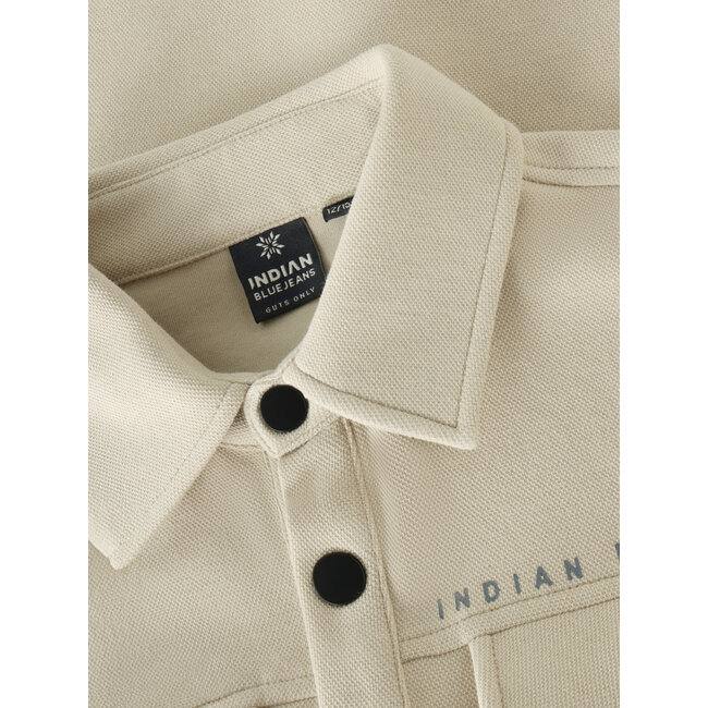 Shirt Jacket Twill Stretch Sand 2147 Light Sand