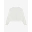 Sweater Cropped White 1103 Cloud