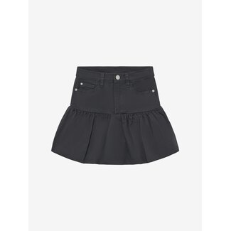 Indian Blue Jeans Skirt Balloon Twill Grey 1919 Phantom