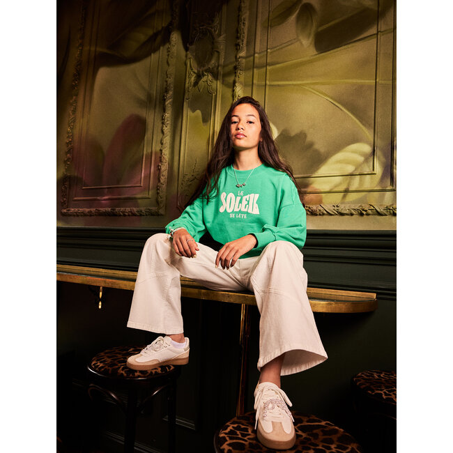 Sweater Soleil Green 9009 simply green