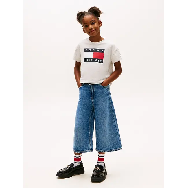 HERITAGE FLAG T-SHIR, P01 Light Grey Heather