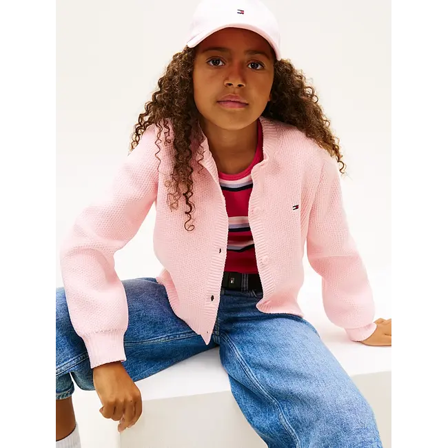 CHENILLE CARDIGAN, TG7 Duchess Pink