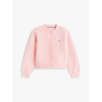 Tommy Hilfiger CHENILLE CARDIGAN, TG7 Duchess Pink