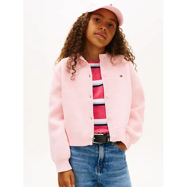 CHENILLE CARDIGAN, TG7 Duchess Pink