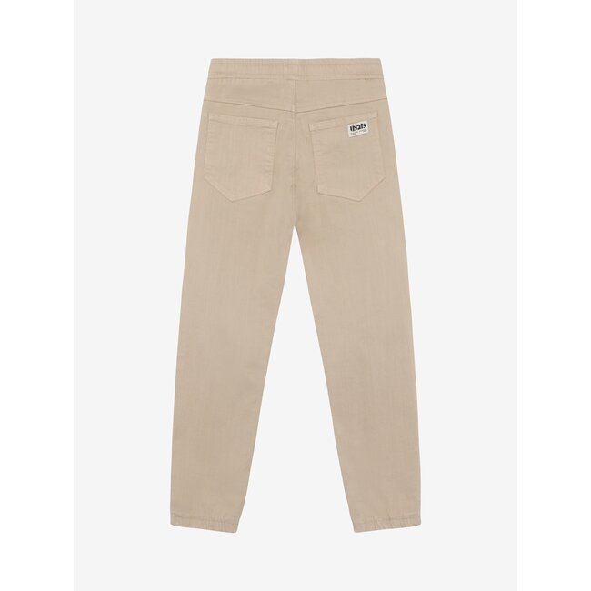 Loose Fit Twill Pants Sand 2147 Light Sand