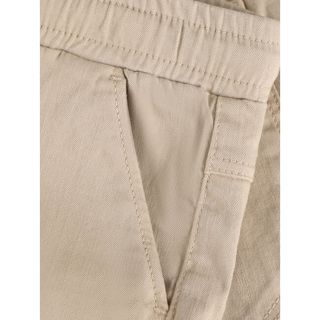Loose Fit Twill Pants Sand 2147 Light Sand