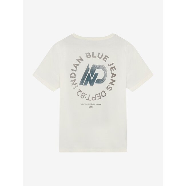 Loose Fit T-shirt IND White 1103 Cloud