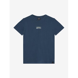 Indian Blue Jeans T-Shirt INDN Blue Backprint Blue 7100 Ensign Blue