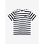 T-Shirt Indian Stripe White 1103 Cloud